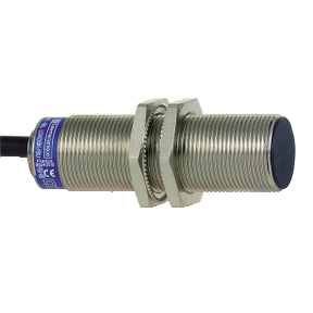 TES Electric Inductive Proximity Metal Barrel Sensor; 12mm; Embeddable; 12-48VDC; NO; PNP; 5m Potted Cable